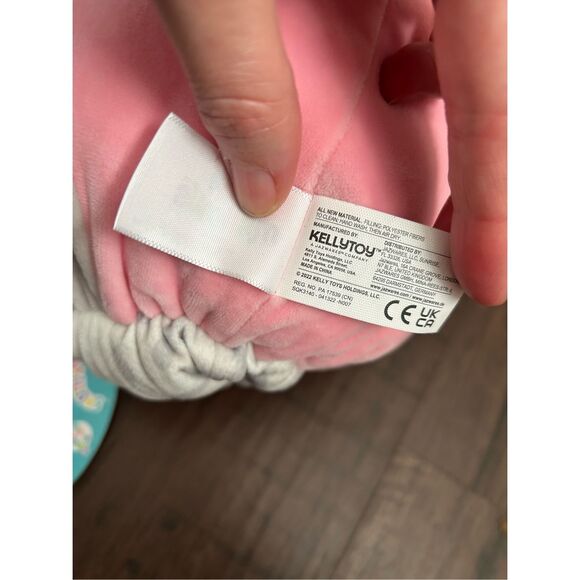 Squishmallows Kellytoy NWT Flip-a-Mallows Dohna Snow Leopard/ Mischa Red Panda - Picture 4 of 8